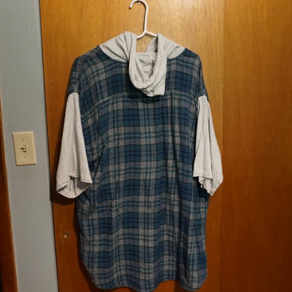 Shah Safari Baja Hoodie / Shortsleeve Jacket - Extra Large, Green - Picture 2 of 3